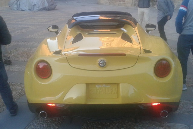alfa romeo 4c spider 2015 spy 5 1