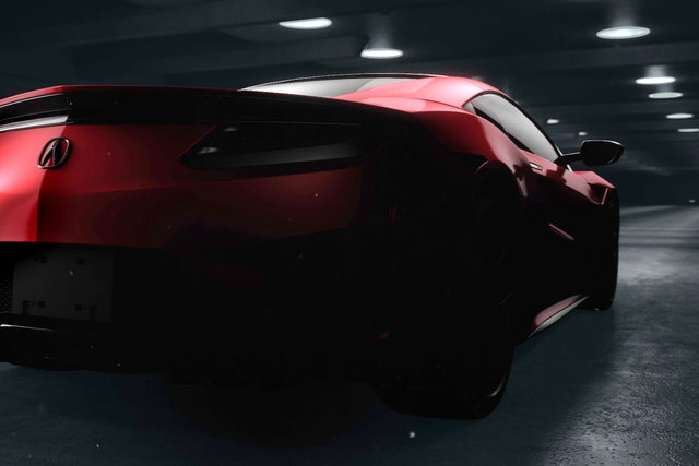 honda nsx teaser 3