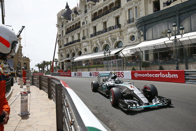 ferrari mercedes monaco formula 1 2015 11