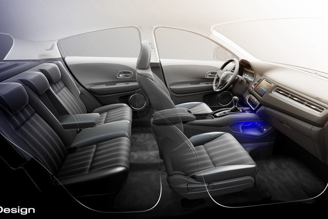 honda hr v disegni 3