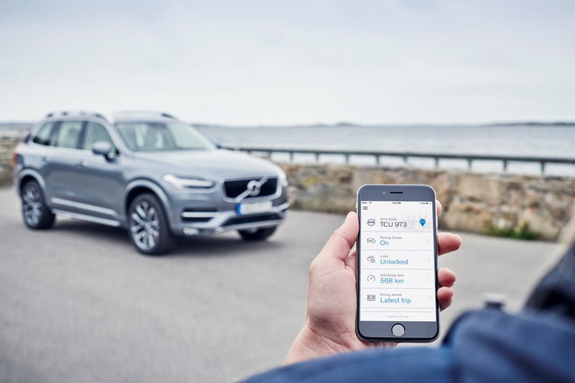 volvo on call app smart watch 1
