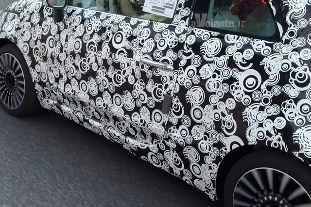 fiat 500 restyling spy 1