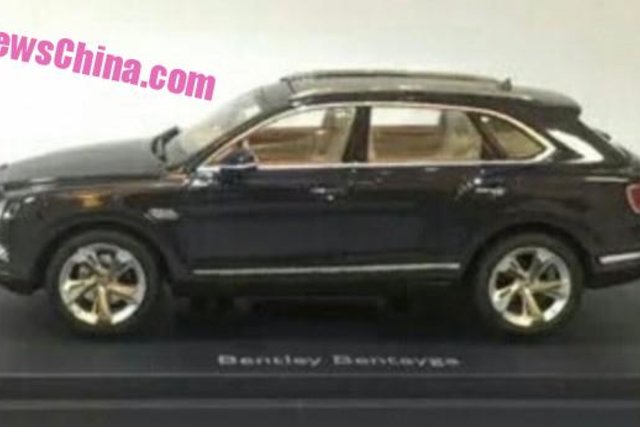 bentley bentayga modellino 1 18 1 1