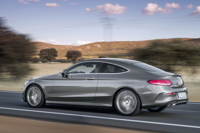 mercedes c coupe 2015 16