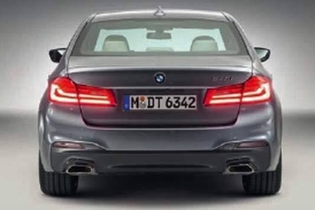bmw serie 5 2015 leak spy 2