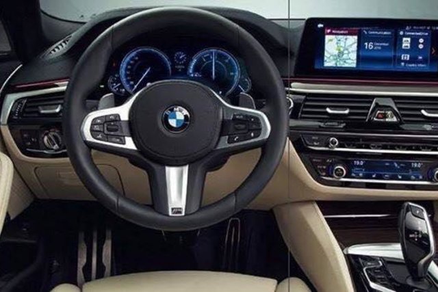 bmw serie 5 2015 leak spy 4