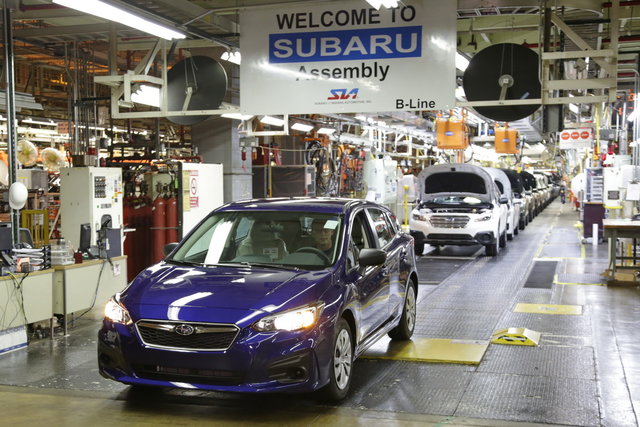 subaru impreza fabbrica 2