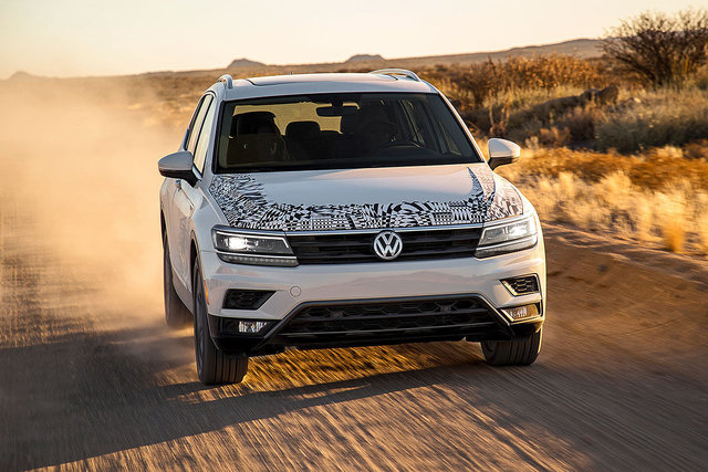 volkswagen tiguan allspace 2017 spy 1