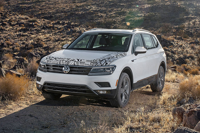 volkswagen tiguan allspace 2017 spy 6