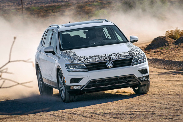 volkswagen tiguan allspace 2017 spy 7