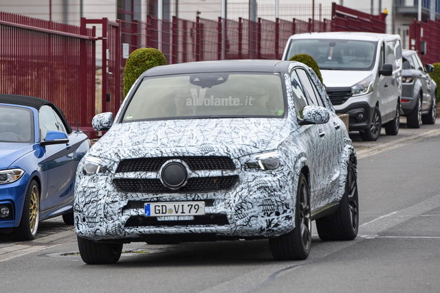 mercedes gle 2018 spy 1