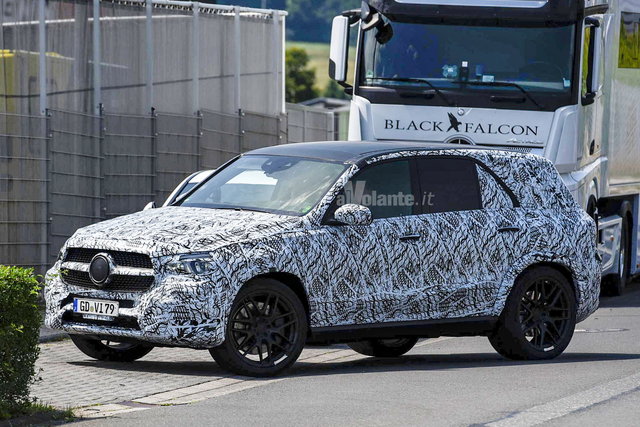 mercedes gle 2018 spy 2