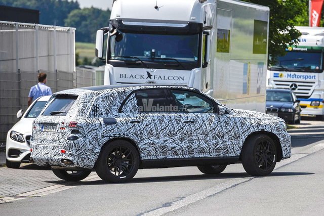 mercedes gle 2018 spy 3