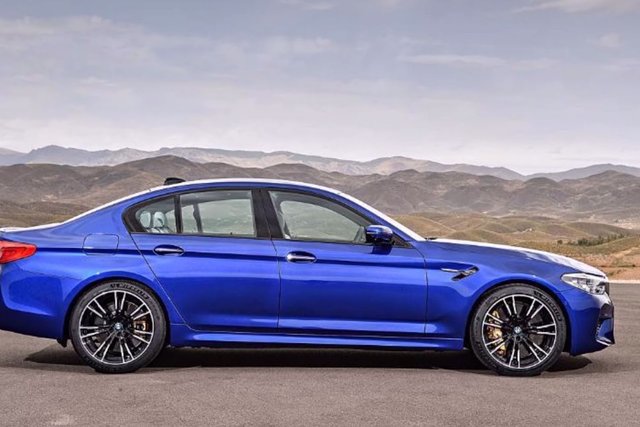 bmw m5 2018 spy senza veli 3
