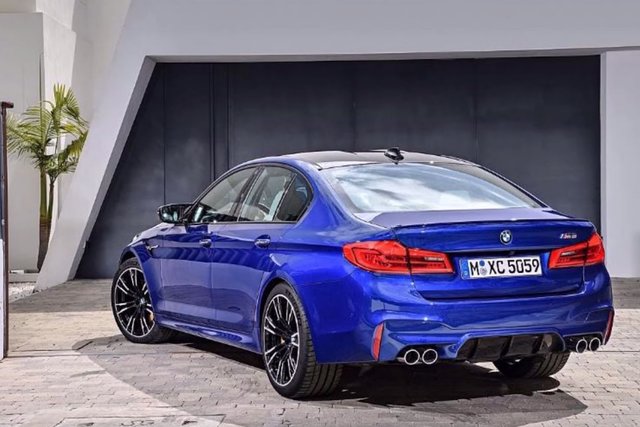 bmw m5 2018 spy senza veli 4