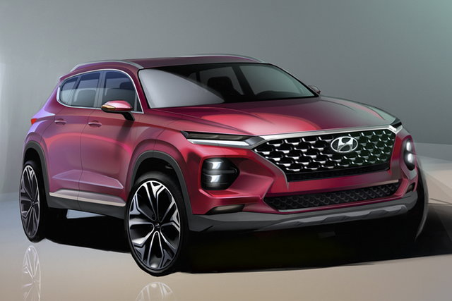 hyundai santa fe 2018 disegni 2