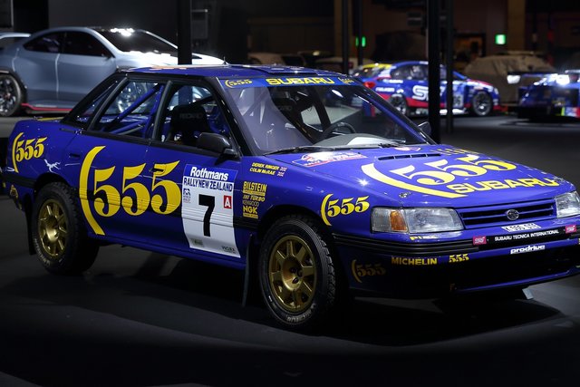 subaru impreza rally 555 1