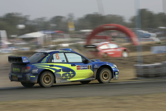 subaru impreza rally 2008