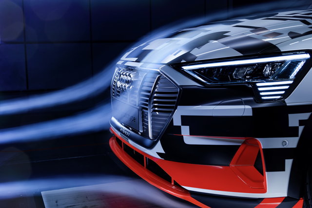 audi e tron aerodinamica 7