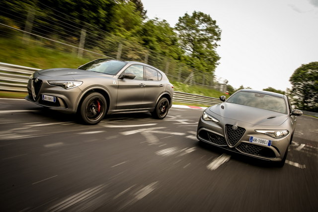 alfa romeo giulia stelvio nring 2018 06 08