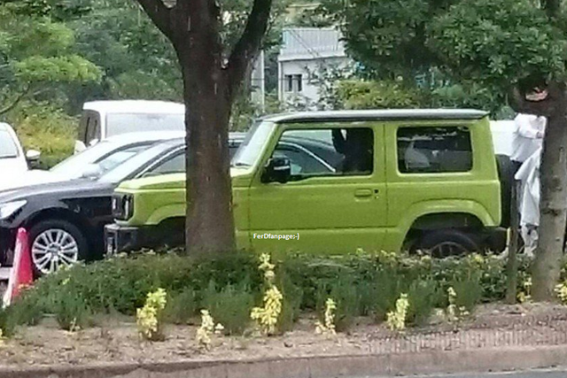 suzuki jimny 2018 spy