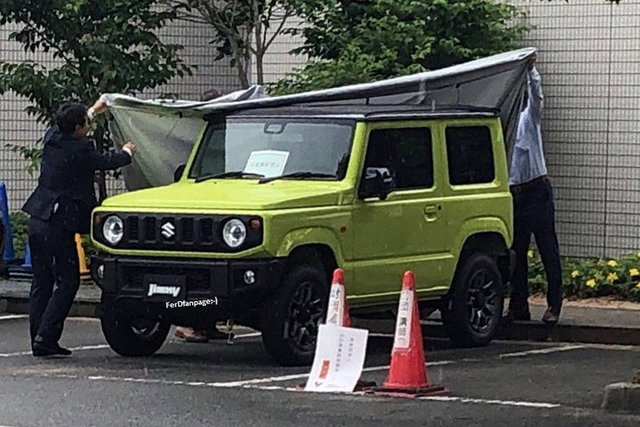 suzuki jimny 2018 spy 3 5