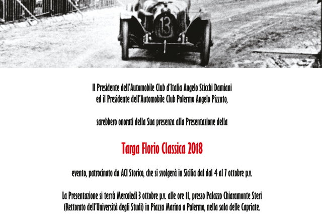 targa florio 2018 