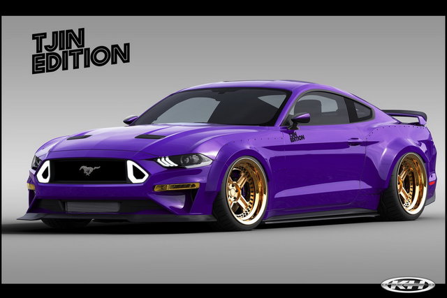 Foto - La Ford al Sema 2018 con Suv e Mustang