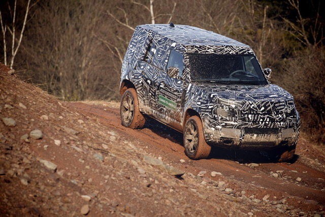 land rover defender 2020 spy 12