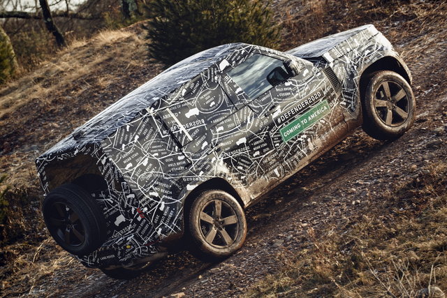 land rover defender 2020 spy 13
