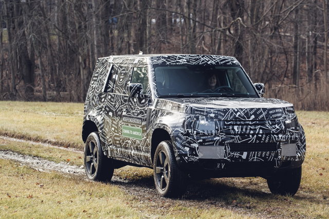 land rover defender 2020 spy 16