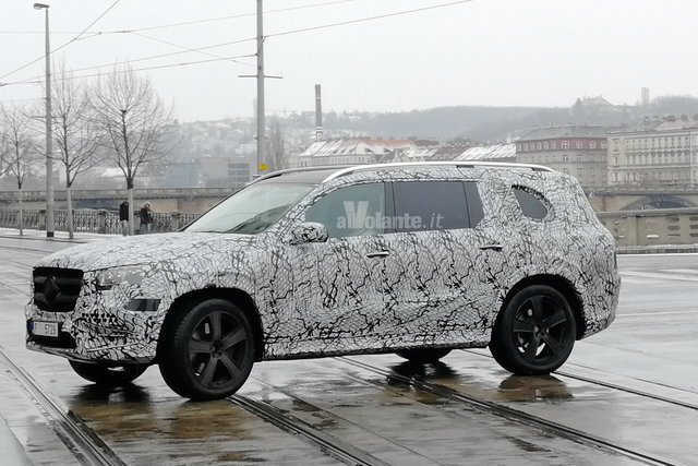 mercedes gls 2019 spy