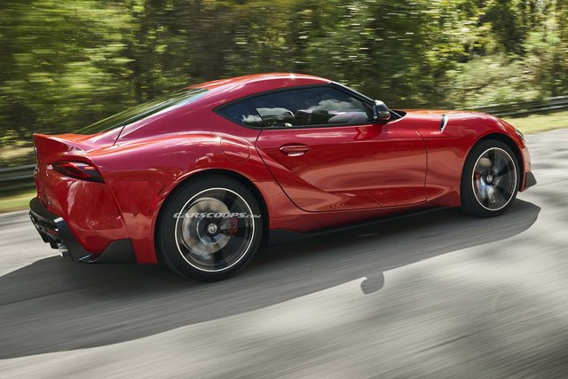 toyota supra 2019 foto trapelate online 1