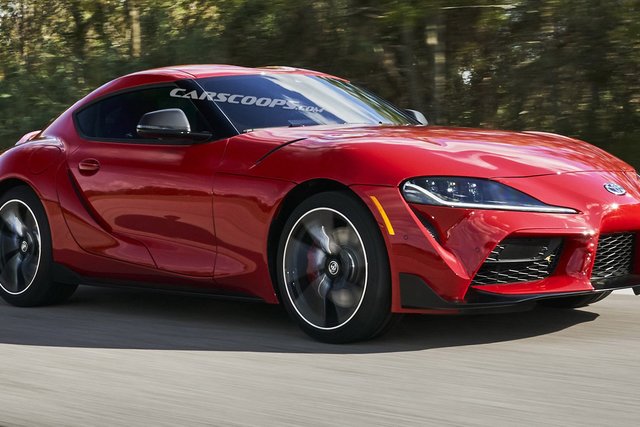 toyota supra 2019 foto trapelate online 4