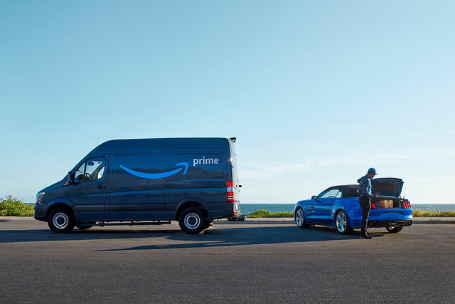 ford amazon consegna in auto 3