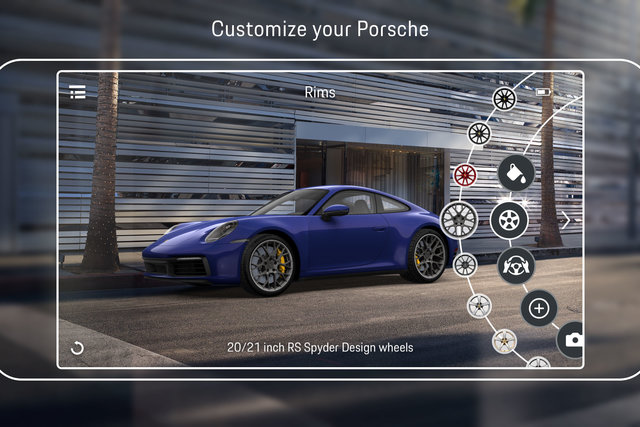 porsche realta aumentata 3