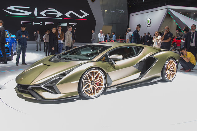 lamborghini sian francoforte 2019