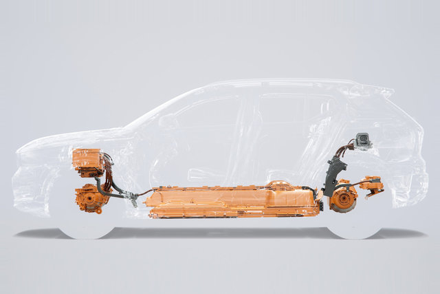 volvo xc 40 elettrica schema 1