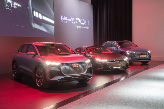audi gamma elettriche 01
