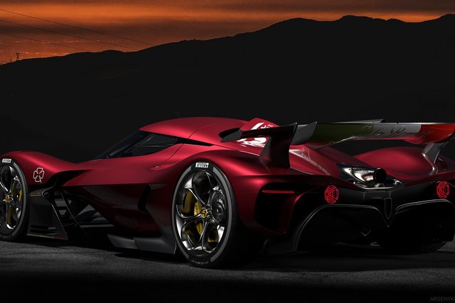 alfa romeo 8c r tazio concept 07