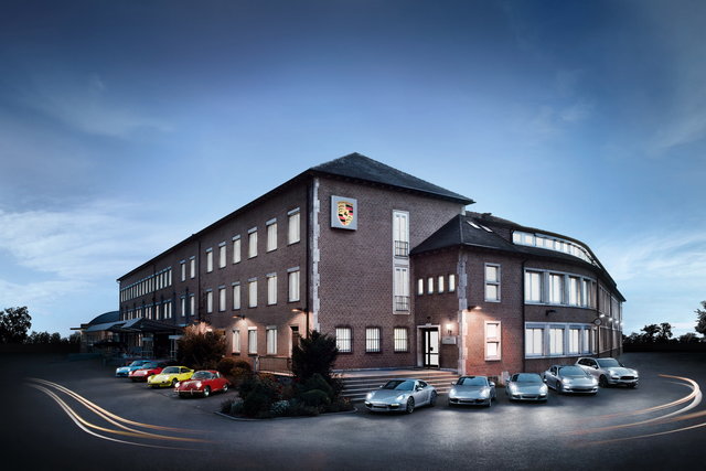 porsche sede headquarter