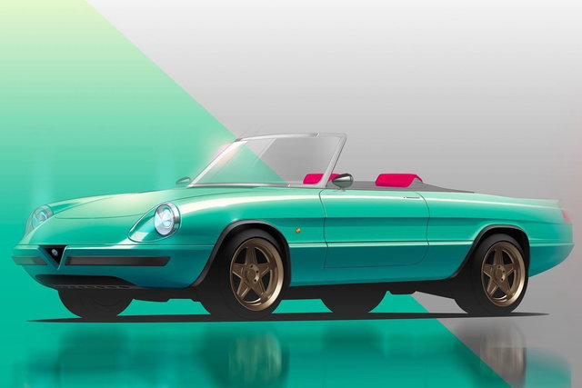alfa romeo spider garage italia 2