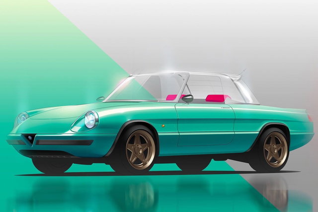 alfa romeo spider garage italia 3