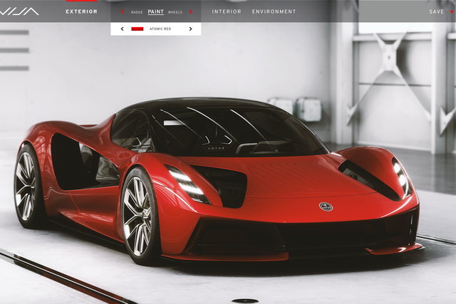 lotus evija configurator 05