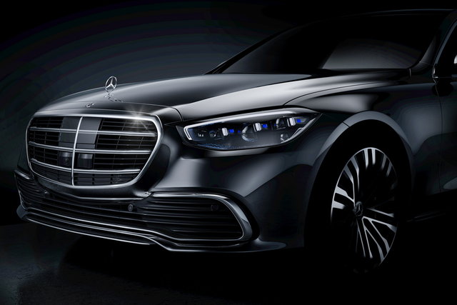 mercedes classe s 2021 teaser