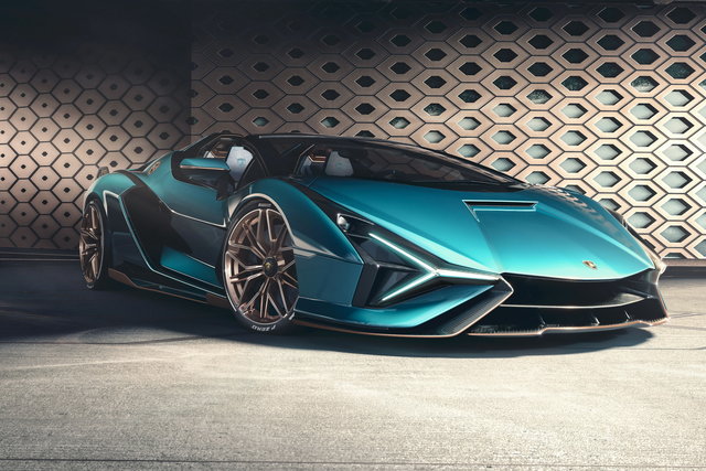 lamborghini sian roadster 2