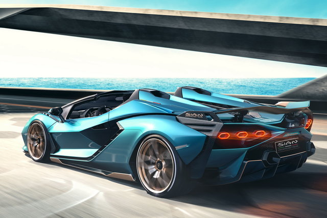 lamborghini sian roadster 4
