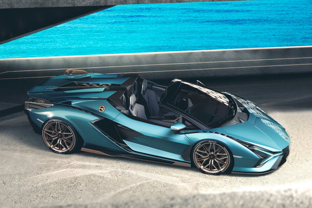 lamborghini sian roadster 5
