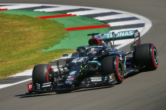 formula 1 2020 gp 70 anniversario libere 10