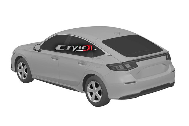 honda civic 2021 spy 4